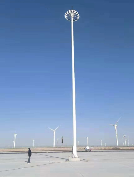 瓜州高速路服务区甘肃高杆灯项目