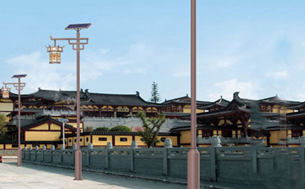 抗风型甘肃太阳能路灯：保障稳定照明不受风害